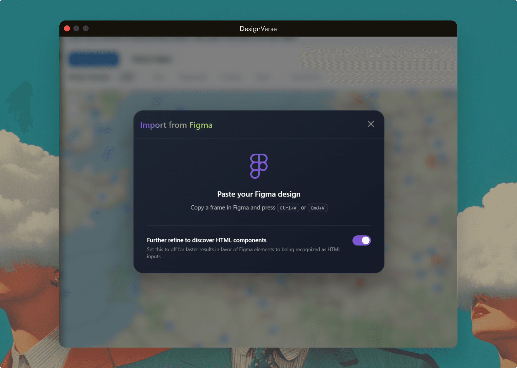 DesignVerse Import from Figma